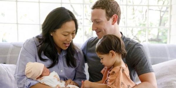 Марк Цукерберг став батьком вдруге. У Facebook Цукерберг повідомив, що сьогодні, 28 серпня, народилася його дочка.