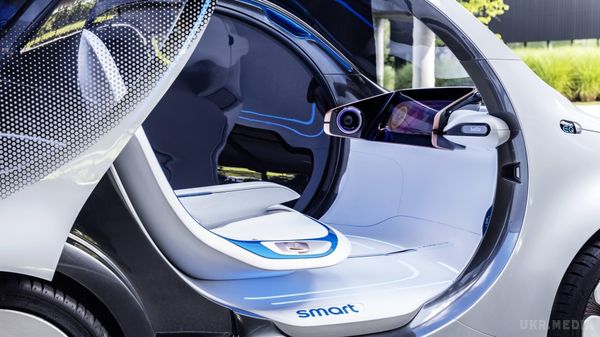 Smart показав неймовірне авто без керма та педалей. Автомобільна компанія Mersedes-Benz розширює лінійку електромобілів.