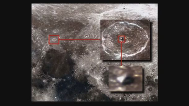На Місяці виявили дивну споруду: опубліковано відео. Знімки передані місячною орбітальною станцією LROC.