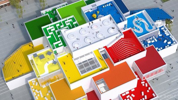 В Данії відкриється Lego House. Будівля з "кубиків Lego".