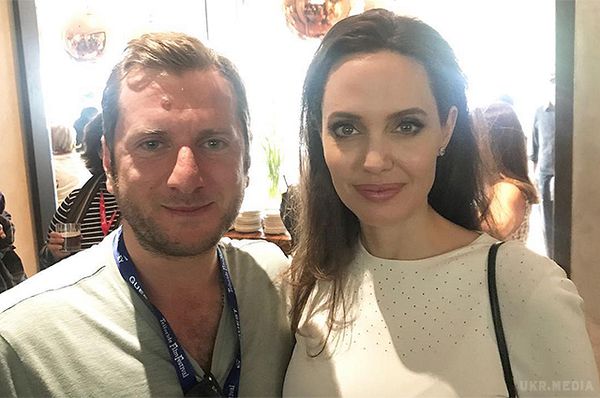 Резо Гігінешвілі зустрівся з Анджеліною Джолі на кінофестивалі в Телуриді (фото). "Вона чудо".
