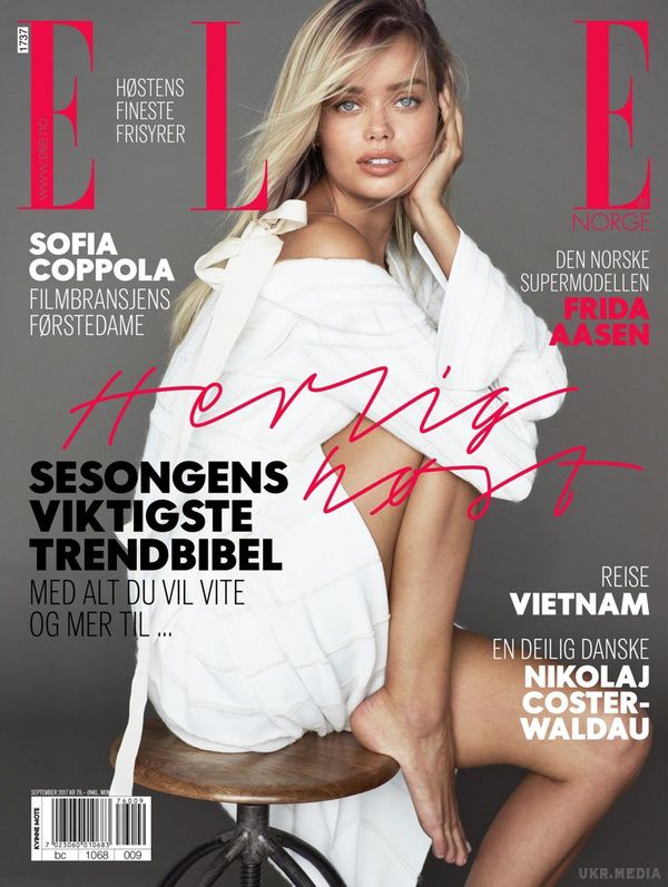 Сексуальна модель Фріда Аасен знялася в чуттєвій фотосесії для глянцю (Фото). Модель Фріда Аасен - сучасний еталон краси з Норвегії.