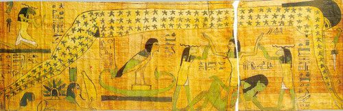 На стародавньому єгипетському папірусі знайшли зображення НЛО (фото).  Зображенням НЛО було виявлено на одному з малюнків, що збереглися з часів Древнього Єгипту.