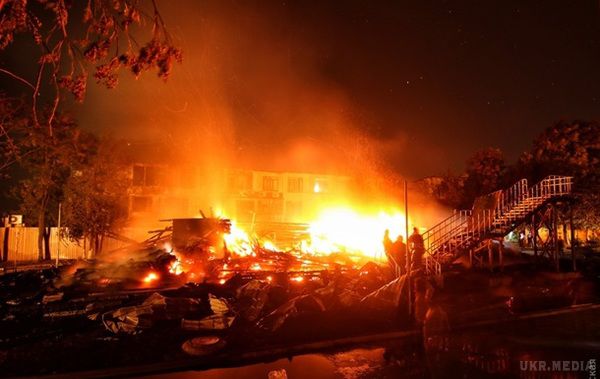 В Одесі сталася  пожежа на території дитячого табору Вікторія.  Загинули три дитини