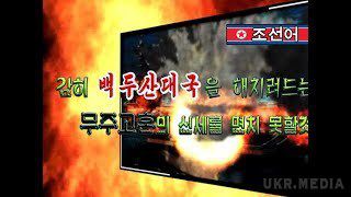 Північна Корея опублікувала відео, в якому збиває американський авіаносець. На відео ракети Пукгуксон-2 збивають американські B-1B і F-35, після чого підводний човен КНДР завдає удару по авіаносця.