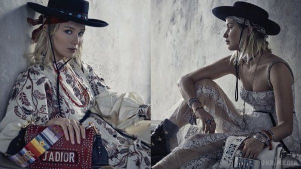 Дженніфер Лоуренс знялася в елегантній фотосесії в стилі Дикого Заходу для Dior. Актриса Дженніфер Лоуренс і муза Dior і стала обличчям нової круїзної колекції, яку присвятили Дикому Заходу і феміністкам.