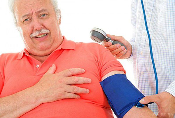 Гіпертонія і скачки тиску. Семеро з десяти чоловік вмирають через закупорки артерій серця або мозку. 