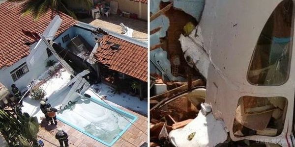У Бразилії літак впав на будинок: загинули три людини. Ніхто з мешканців будинку не постраждав, жертвами катастрофи стали знаходилися на борту люди.