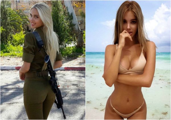 15 небезпечних фотографій колишньої ізраїльської військовослужбовці в купальнику. Ми б назвали 21-річну Марію Дормак перлиною ізраїльської армії, але, впевнені, її і без нас так називають.