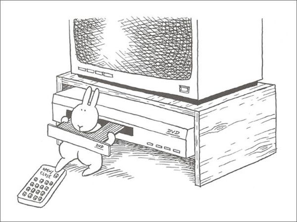 Смішні й жорстокі картинки про кроликів-самогубців. Згадуємо культові комікси художника Енді Райлі.