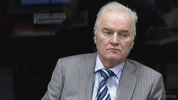 Генерала Младича вивели із зали суду за непристойну поведінку. Члени трибуналу винесли йому вирок у вигляді довічного ув'язнення.