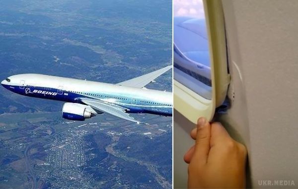 Пасажир літака спробував 'відкрити' вікно в літаку і у нього майже вийшло. Не бійтеся літати, кажуть вони. Це безпечно, - кажуть вони.