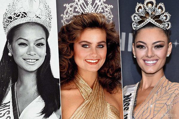 Як змінилися ідеали краси за 65 років. Всі переможниці «Міс Всесвіт».