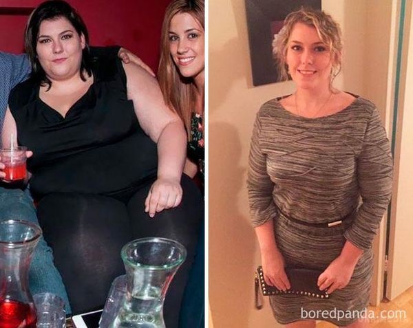 25 фотографій до і після схуднення, на яких люди змінилися до невпізнання. Браво!