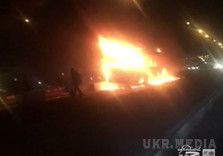 У Харкові на ходу зайнявся тролейбус. Тролейбус № 31 загорівся по проспекту Льва Ландау на мосту через Московський проспект.