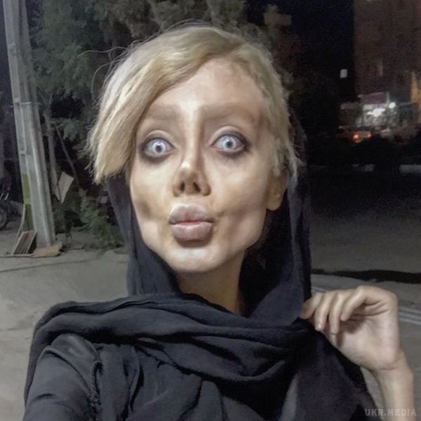 Жінка з Ірану зробила 50 операцій, щоб стати схожою на Анджеліну Джолі. Тепер її фотографіями можна лякати дітей!
