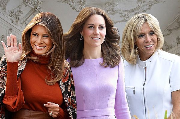 Міддлтон, Трамп, Макрон та інші монархині і перші леді, чий стиль ми обговорювали весь рік (фото). Підсумки року — 2017.