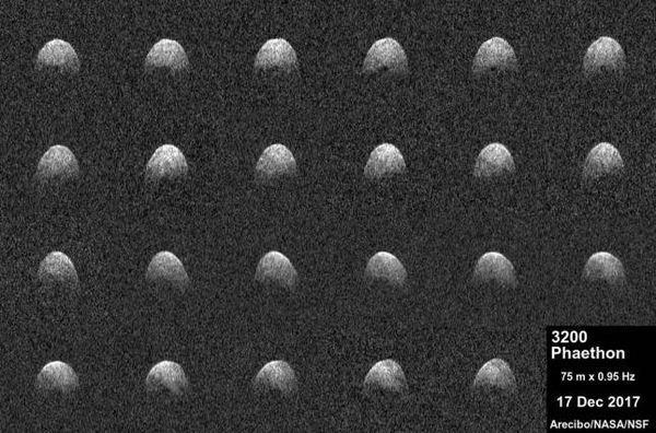 Фахівці NASA опублікували знімки астероїда Фаетон. Діаметр астероїда складає шість кілометрів.