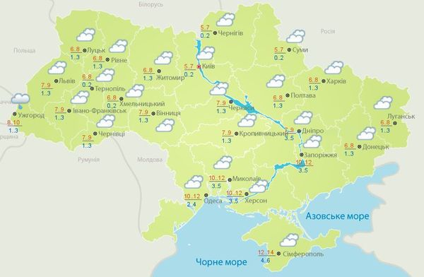 Прогноз погоди на сьогодні 28 грудня: весняне потепління. В Україні в найближчі дні збережеться тепла погода, місцями пройде невеликий дощ.