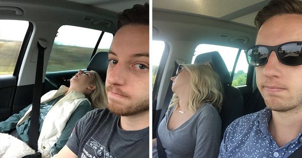 Жінка прокинулася суперзнаменитою, після того як її чоловік опублікував ці знімки (фото). Ох вже ці «веселі» поїздки з дружиною!