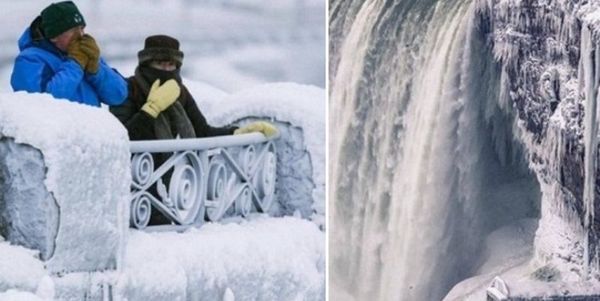 Водоспад Ніагара в обіймах лютого холоду (Фото). Ніагарський водоспад замерз: фото природного явища вразило людей зі всього світу.