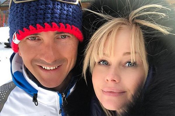 Олена Корикова показала фото з красавцем - чоловіком (фото). Актриса провела канікули на гірськолижному курорті.