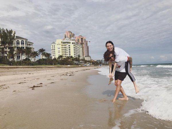 Як Дорофєєва і Дантес провели відпустку в Маямі. Яскраві фото.