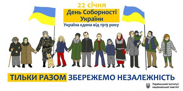День Соборності України 2018. Історія виникнення свята.