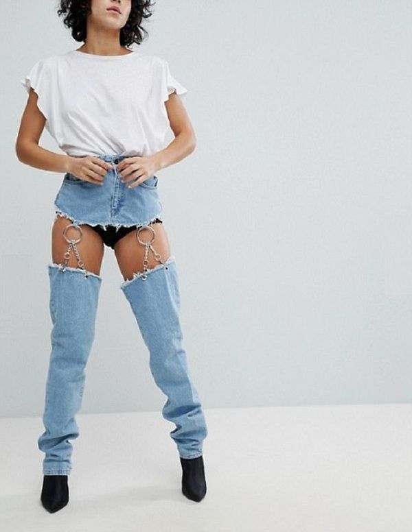 «Голозаді» джинси. Користувачі обурені новою моделлю штанів компанії ASOS (фото). Неприкритий сором.