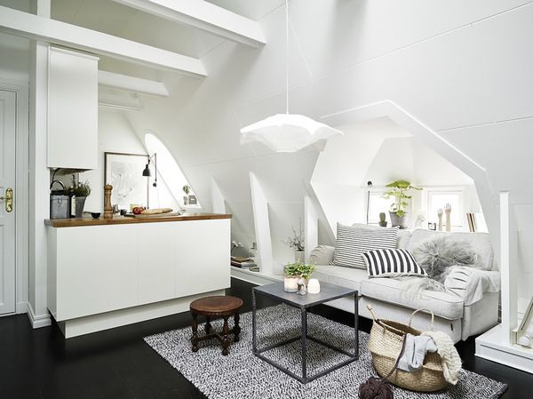 Шведська квартира в 31 кв. м (фото). Скандинавський стиль забезпечує відчуття чистоти і простору.