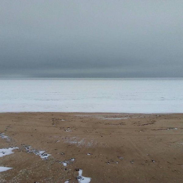Азовське море замерзло. Цікаві фото.