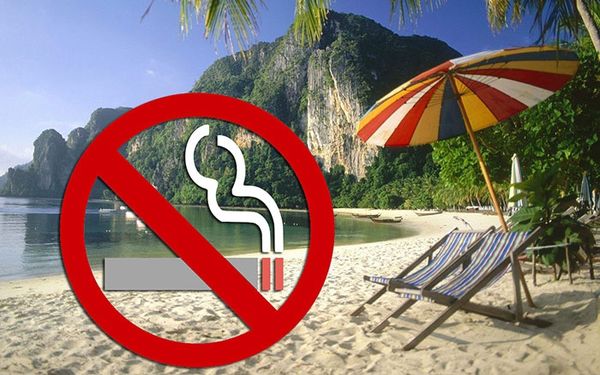 Ось яку постійну заборону ввели на пляжах Таїланду. За куріння поза спеціально виділеного місця на пляжах 24 місцевостей країни загрожує штраф або тюремне ув'язнення