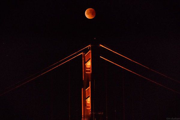 Рідкісне місячне затемнення 31 січня (фото). Неймовірні фото з усього світу.