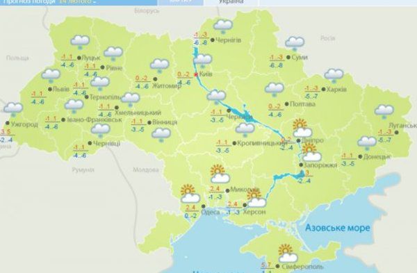 Прогноз погоди в Україні на тиждень: буде нове похолодання. У понеділок пройдуть опади у південних та східних областях.