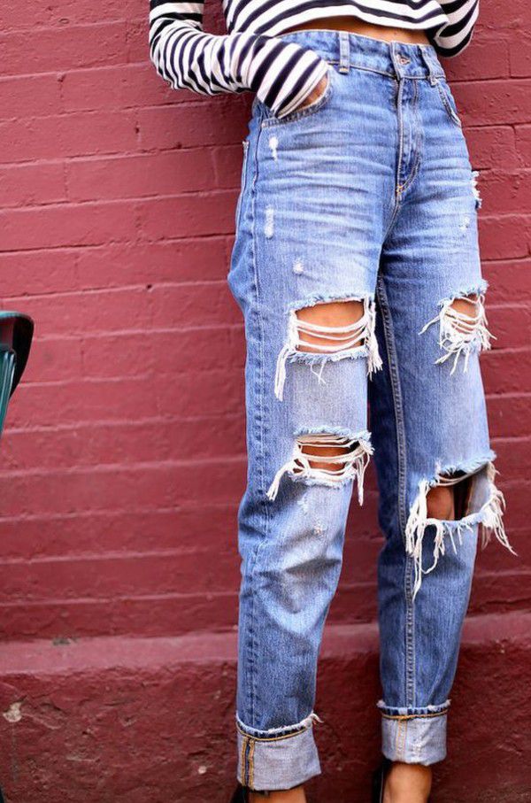 Мода 2018 - що носити навесні, джинси бойфренди. Джинси-бойфренди вважаються одними з найбільш комфортних і сексуальних штанів... як і з чим носити джинси бойфренди.