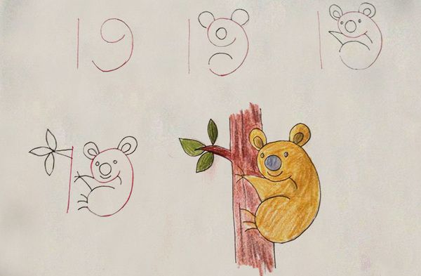 10 способів навчити дитину малювати з допомогою... цифр!. Незвичайний підхід до творчості.