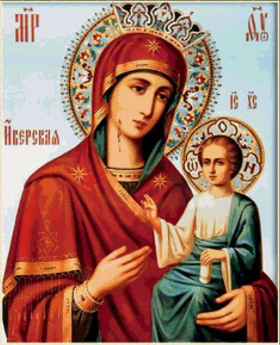 25 лютого - святкування на честь Іверської ікони Божої Матері. Іверська ікона, звана ще Вратарницею або Привратницею, зображає Діву Марію з Немовлям.