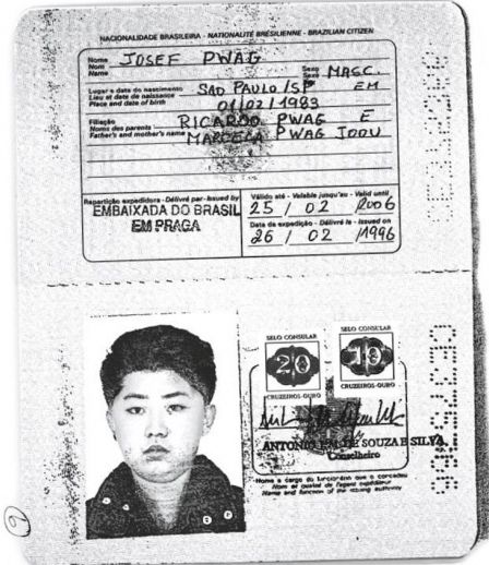 Лідери КНДР зробили бразильські паспорти для відвідування країн Заходу. Паспорти могли бути використані для поїздок в Бразилію, Японію і Гонконг.