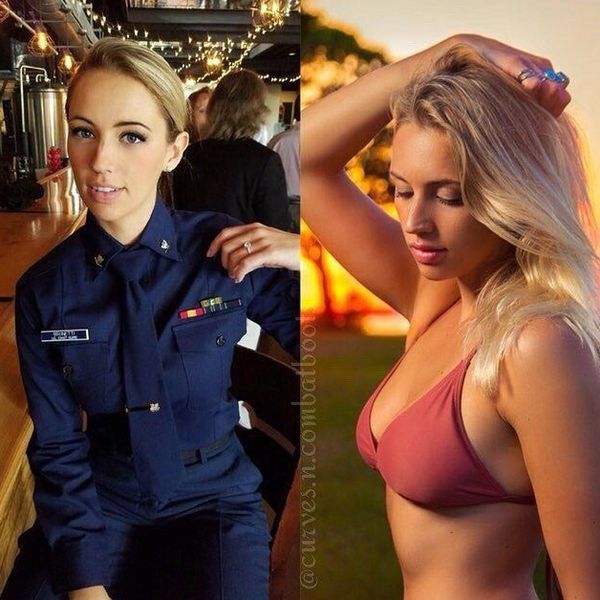 20 дівчат-військових, які показали, наскільки вони гарячі і сексуальні без форми. Зовсім інші без форми.