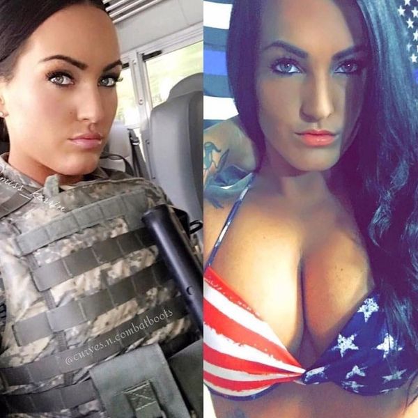 20 дівчат-військових, які показали, наскільки вони гарячі і сексуальні без форми. Зовсім інші без форми.