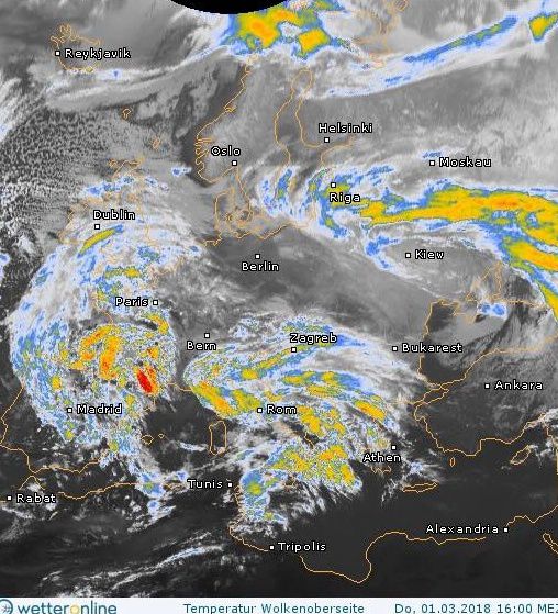 Перший весняний циклон прийде в Україну 3 березня. Країну очікує перший весняний циклон в цьому році.