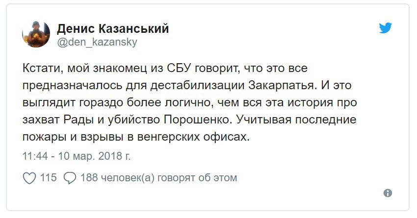 Джерело в СБУ розповіло, де насправді планувався теракт зі "зброєю Рубана". І це не Київ.