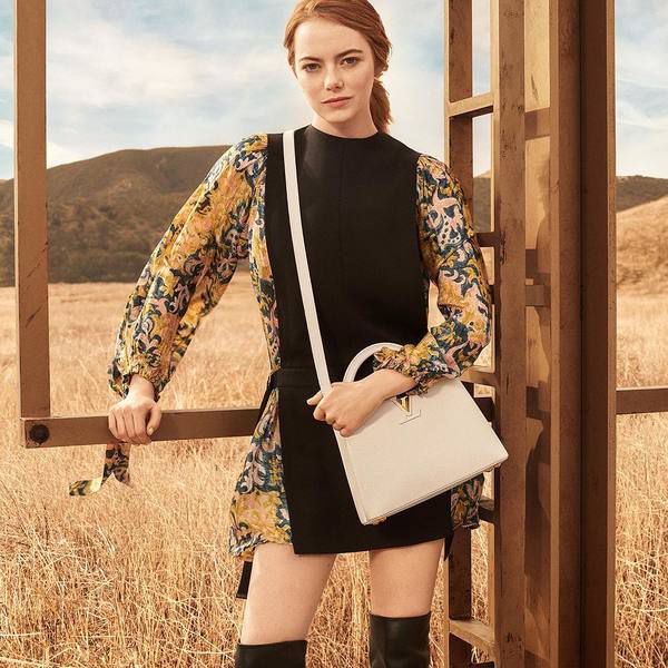 Louis Vuitton зняв актрису Емму Стоун в пустелі. Французький модний дім Louis Vuitton представив перші кадри з рекламної фотосесії з новим обличчям бренду - актрисою Еммою Стоун.