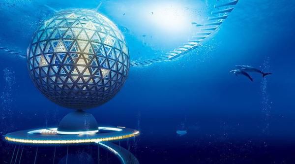 Японське місто майбутнього розташується на дні океану (відео). Місто буде повністю забезпечувати себе ресурсами.