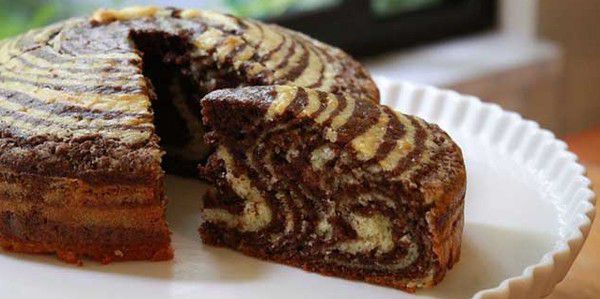Смачний торт "Зебра" - найпростіший рецепт смачного торта !. Ця найпростіший рецепт смачного торта "Зебра", якого легко готувати.