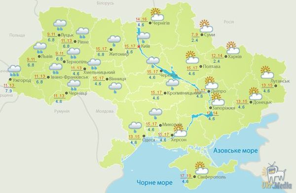 Погода на Вербну неділю в Україні: де пройдуть дощі, а де буде сонячно. Погода 1 квітня, у Вербну неділю, буде теплою, але в західних, північних і в деяких центральних регіонах пройдуть невеликі дощі.