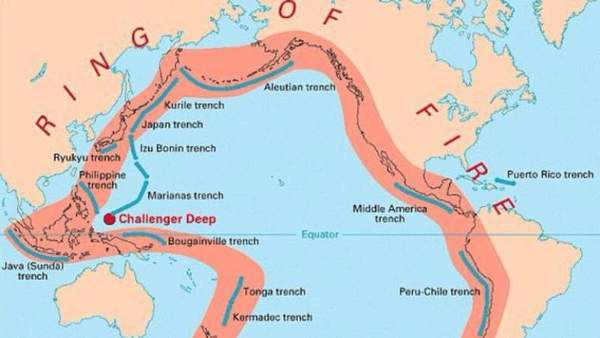 У Тихому океані знову прокинулося "Вогняне кільце". Серія підземних поштовхів може спровокувати великий землетрус, що призведе до катастрофічних наслідків.