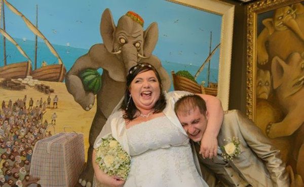 25 разів, коли хтось реально перемудрував із весільними фото. Суворі російські весілля.