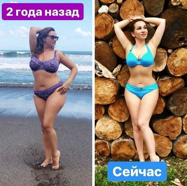 Анфіса Чехова показала фото в бікіні до і після схуднення. 40-річна Анфіса Чехова багато років боролася із зайвими кілограмами.