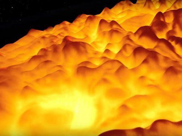 НАСА зробило фото Юпітера інфрачервоним зондом. NASA продемонструвало 3D-ілюстрацію бурхливого північного полюса Юпітера.